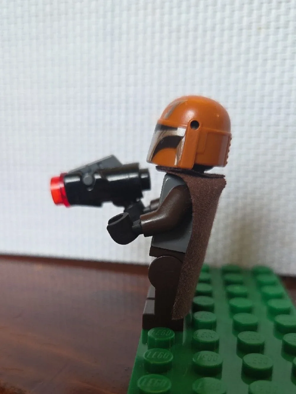 LEGO Mandalorian Mini Figure with Blaster